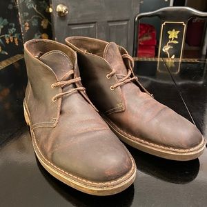 Clarks Bushacre II Brown Desert Chukka Boots
